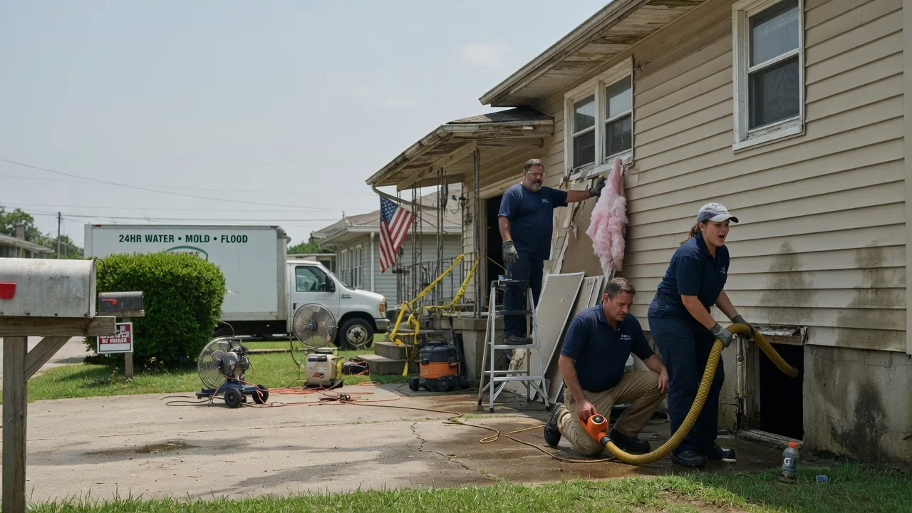 Water Damage Repair in Fulshear, TX near me